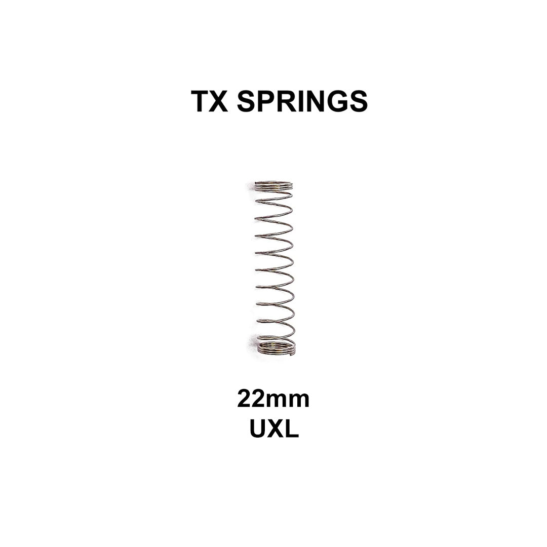 TX Springs (UXL) for Mechanical Keyboards - TX Switch Springs highly sought after springs come in packs