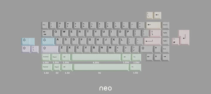 Neo65 Keyboard Extras by Qwertykeys | Custom Keebs – KeebsForAll