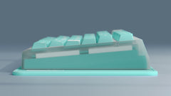 Detailed view of Zoom75 x Akuamarin Edition by Meletrix for Mechanical Keyboards
