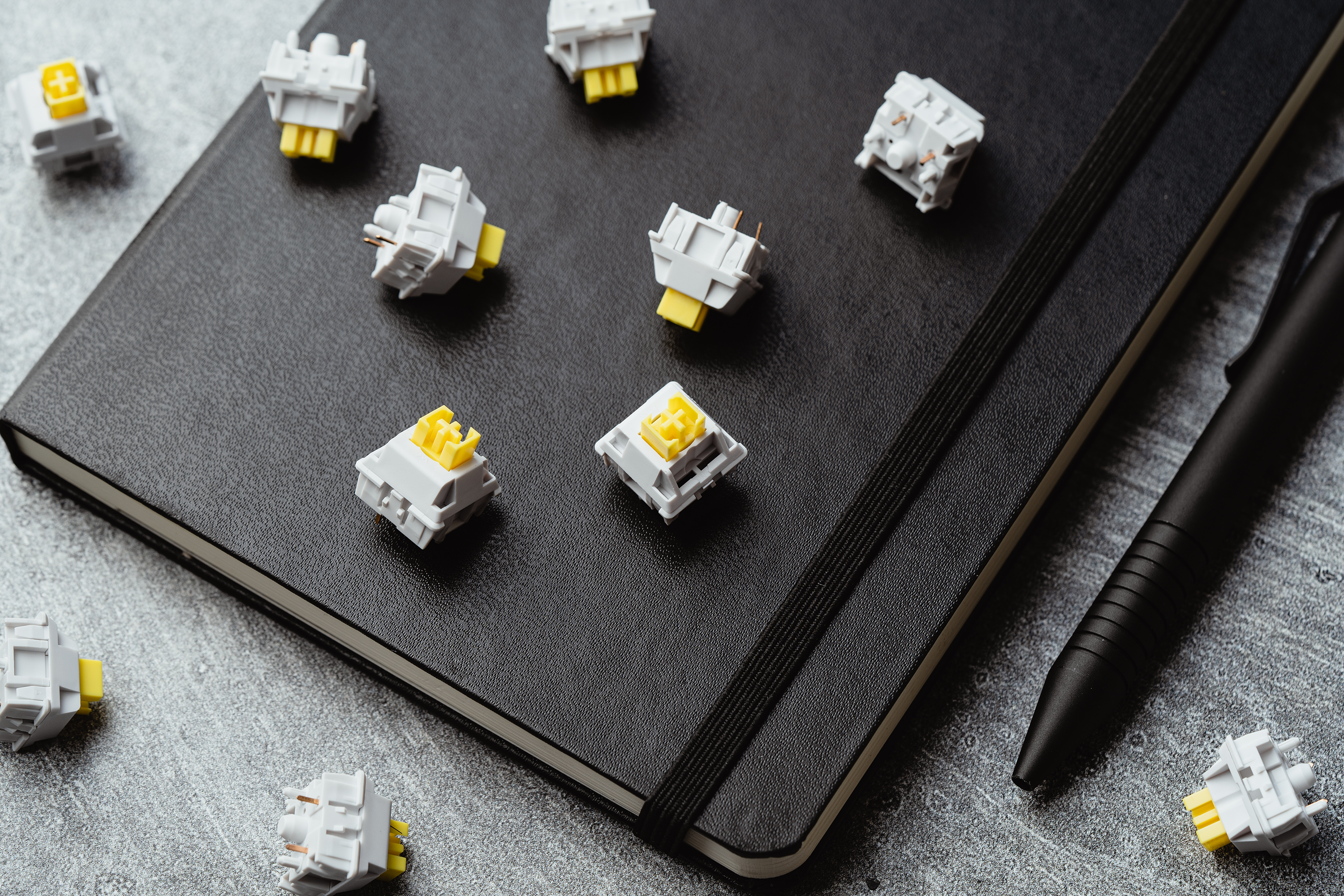Wuque WS Yellow Linear Switches - KeebsForAll