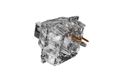 Close up of Wuque WS Aurora Clear Linear Switches