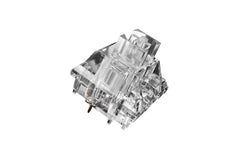 Detailed view of Wuque WS Aurora Clear Linear Switches