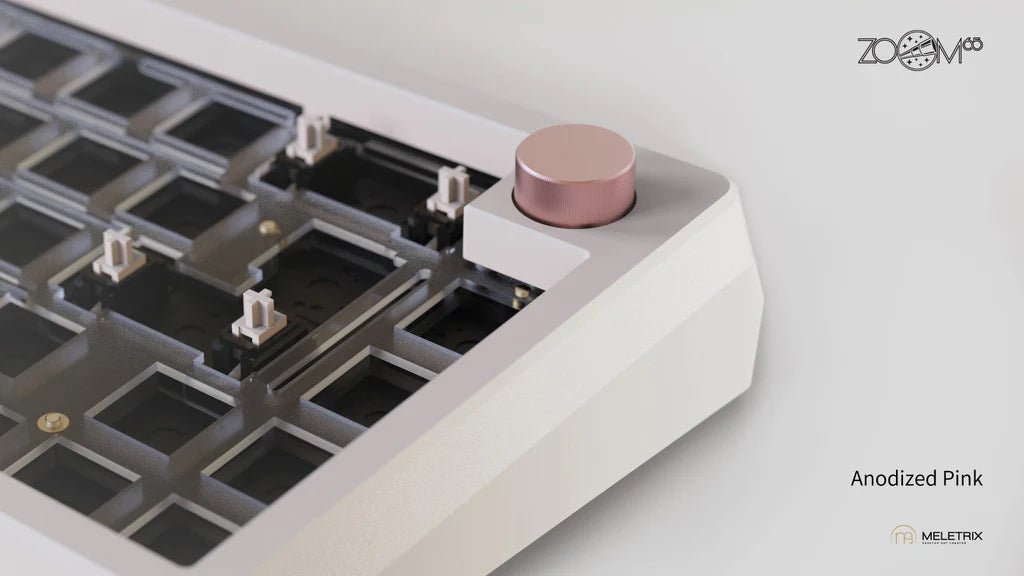 Alu Knob - Anodized Pink