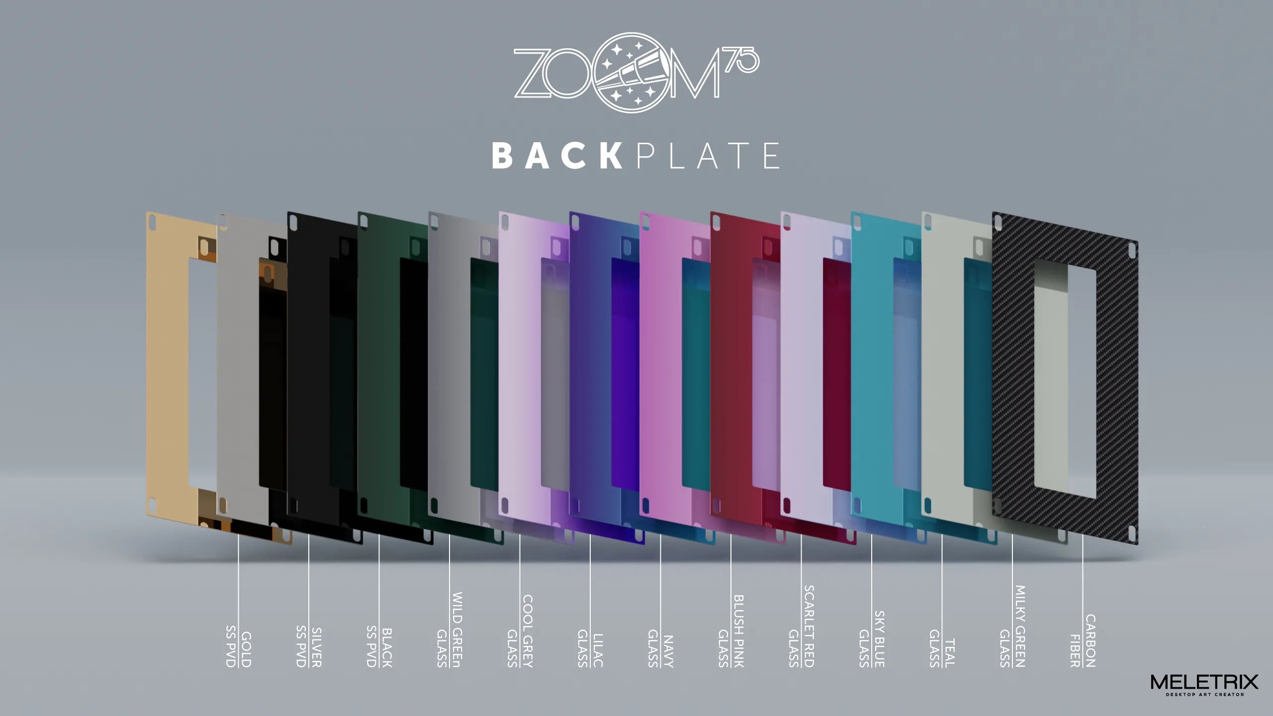 Zoom75 Extra Back Plate