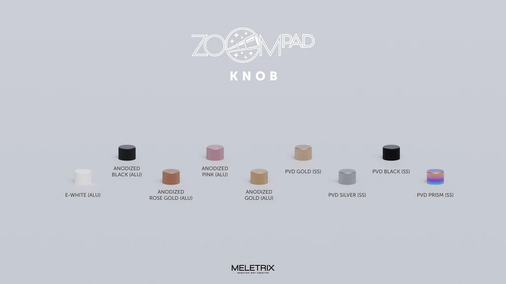 ZoomPad Extra Non-Nightlight Knobs - KeebsForAll
