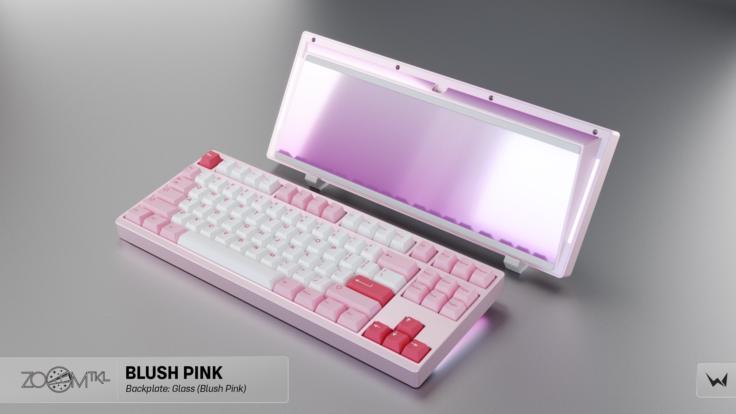 Zoom TKL Keyboard (Back Plate Not Included)