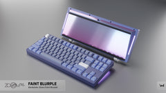 Close up of Zoom TKL Keyboard (Back Plate Not Included