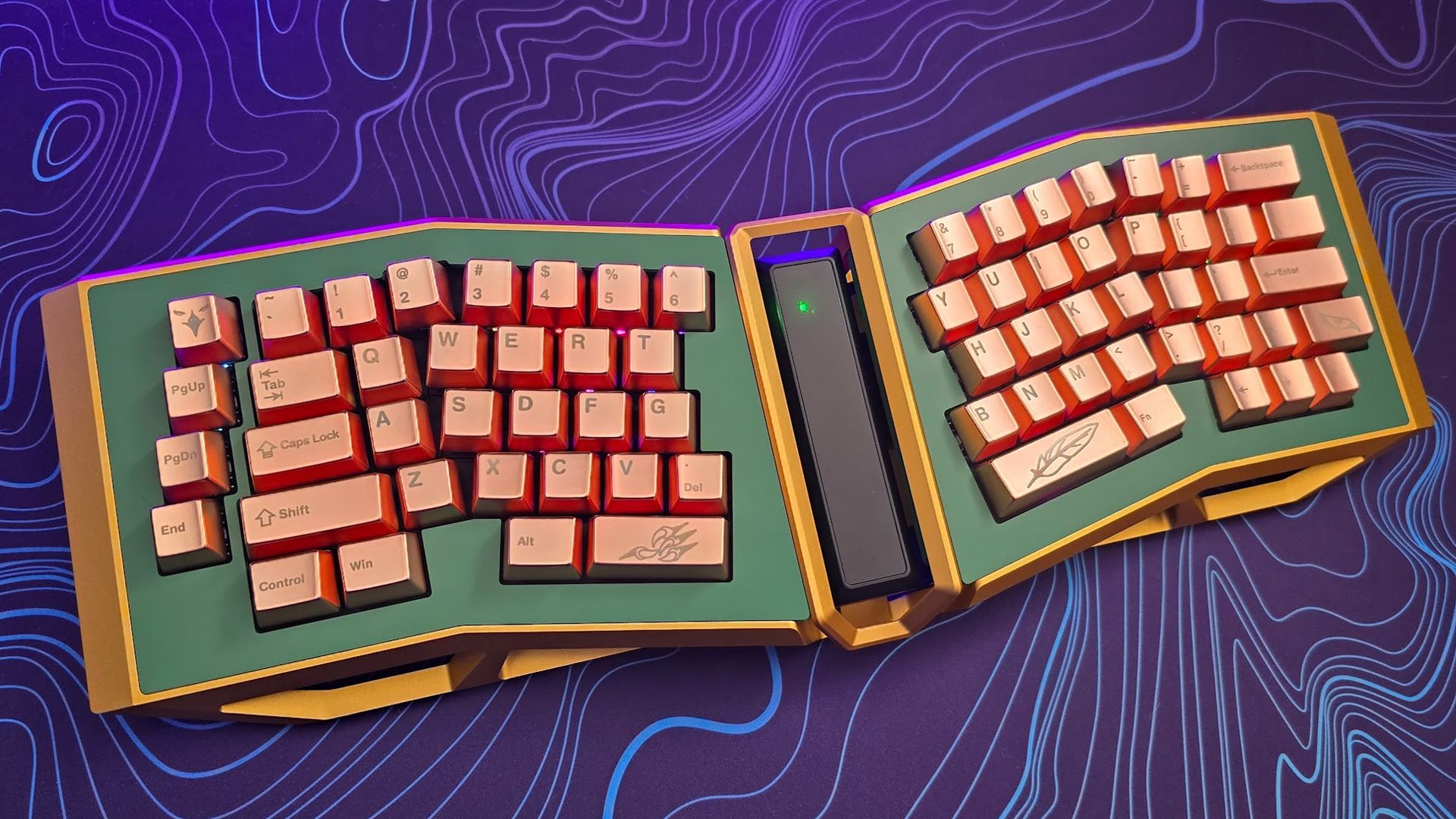 Awekeys Metal Keycaps Set - Copper Eagle