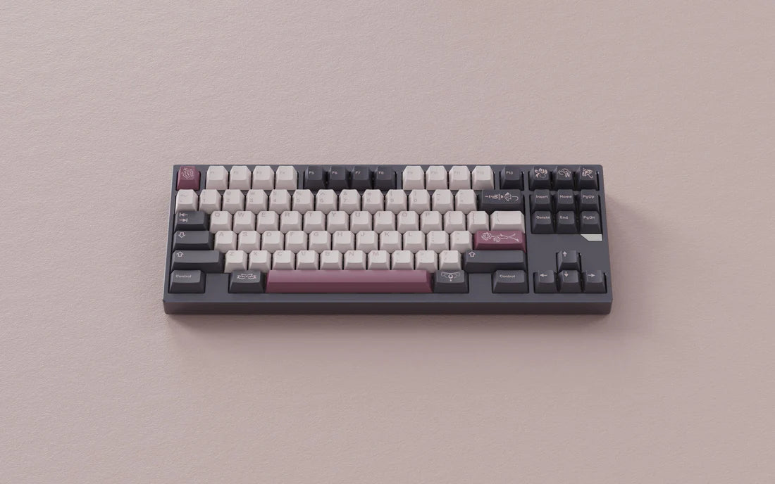 ALOHAKB EPBT Doll Doubleshot PBT Keycaps Set