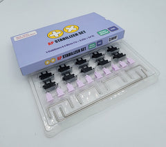 Detailed view of TX AP Plate Mount Stabilizers for Mechanical Keyboards