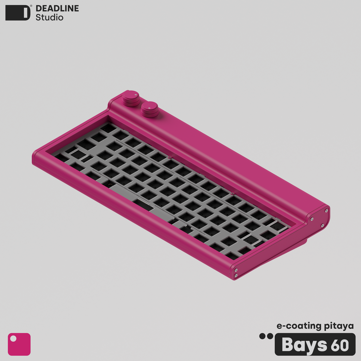 BAYS60 Keyboard Kit by Deadline | Dual-Knob Custom 60% – KeebsForAll
