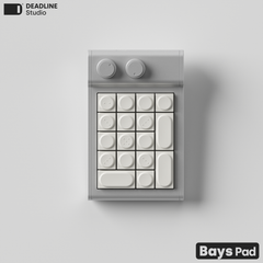 [Pre-Order] BAYS PAD by Deadline for Mechanical Keyboards - BAYS PAD offers a sleek, functional extension to the BAYS 60