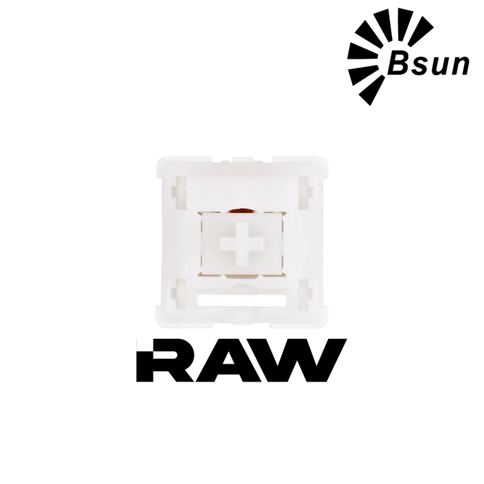 BSUN Raw Linear Switches - BSUN Raw Switches, designed by Geon for a truly 'raw' experi