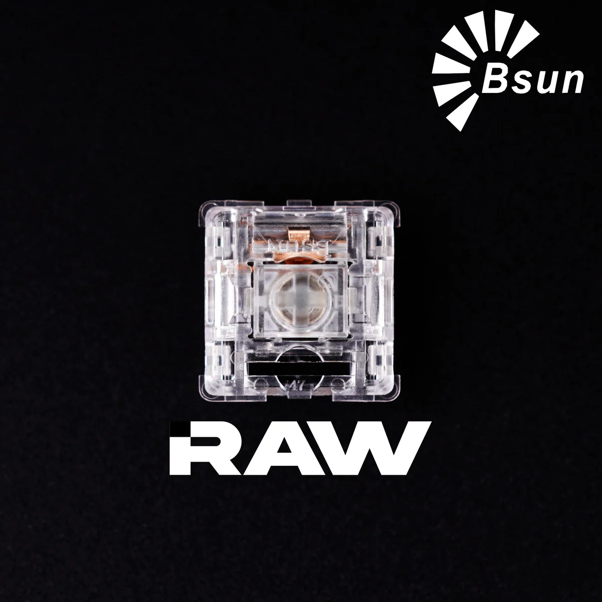 BSUN Raw Tactile Switches - BSUN Raw Switches, designed by Geon for a truly 'raw' experi