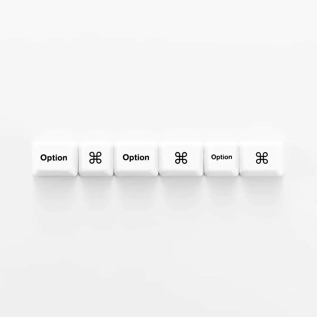 [Pre-Order] Cerakey Mac Set V2 Ceramic Keycaps