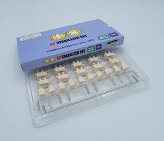Detailed view of TX AP Long Pole Plate Mount Stabilizers for Mechanical Keyboards