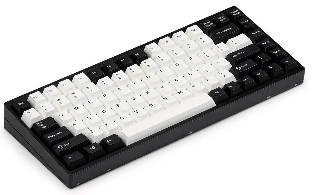 EPBT Double Shot ABS Dual Tone Black & White Keycap Set