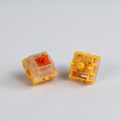Detailed view of Gateron EF Curry Linear Switches