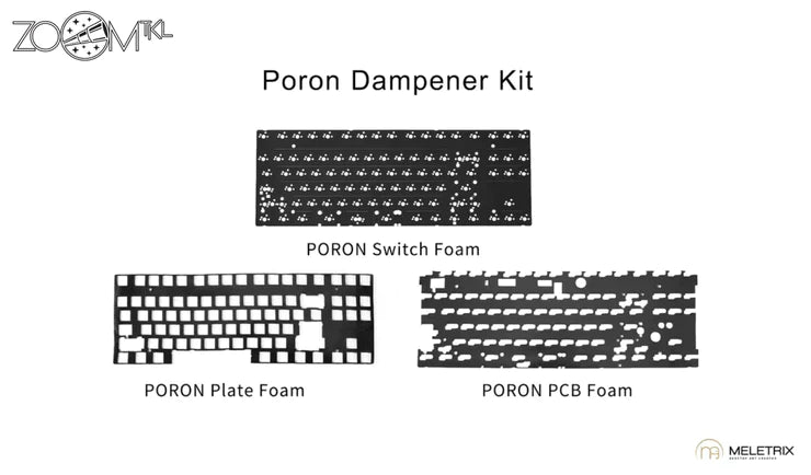 [PRE-ORDER] Zoom TKL Extra PCBs, Plates and Weights - KeebsForAll