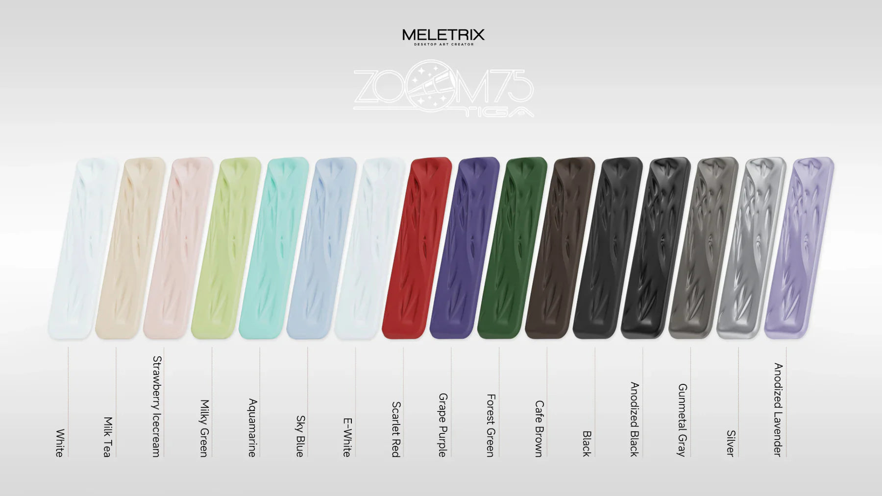 [Pre-Order] Meletrix x Elipsis Mercury Wrist Rest