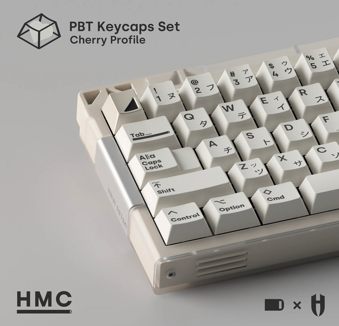 Deadline studio X Hammer works - HMC PBT keycaps - KeebsForAll