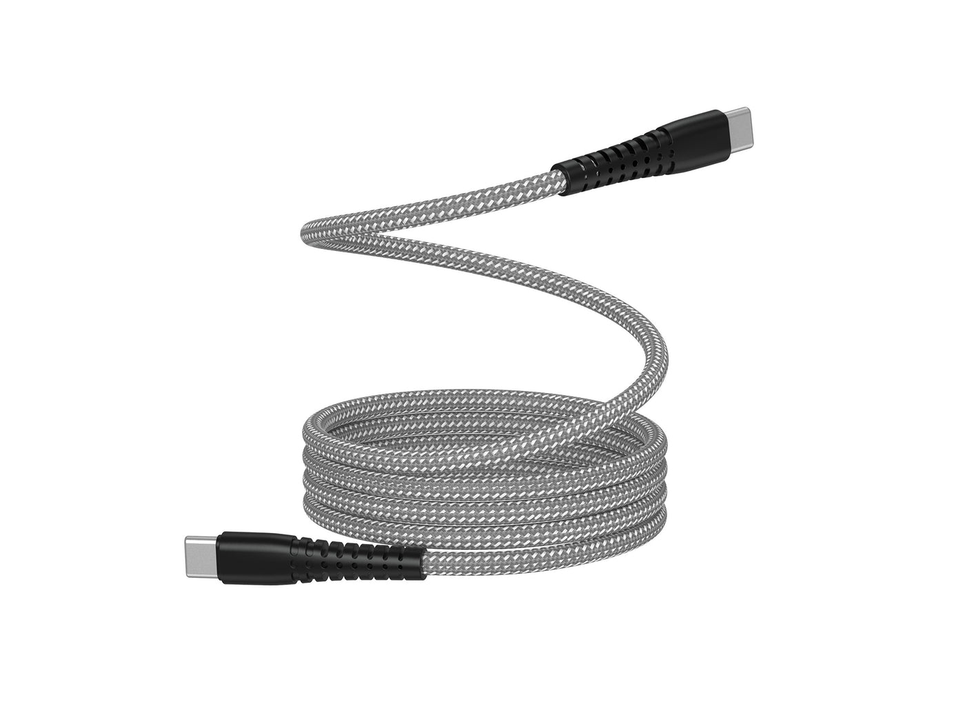 Magnetic USB-C Cable - Gray for Mechanical Keyboards - Magnetic USB-C Cable, with its groundbreaking embedded magne