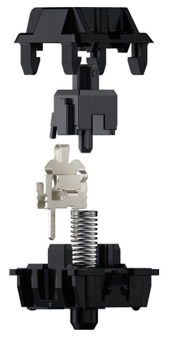Cherry MX2A Black Linear Switches - Alternate Angle