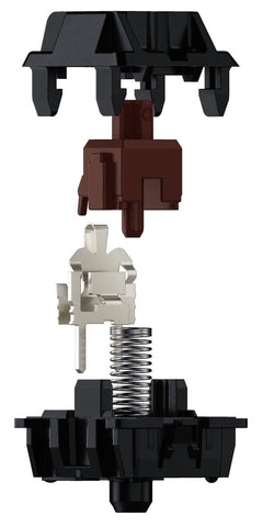Cherry MX2A Brown Linear Switches - Alternate Angle