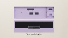 Spray-coated Lilac Black ALU Weight PVD Black Badge