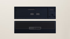 Anodized Navy Black ALU Weight PVD Black Badge