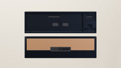 Anodized Navy Copper Weight PVD Black Badge