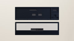 Anodized Navy White ALU Weight PVD Black Badge