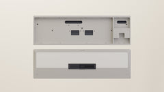 Spray-coated Retro White White ALU Weight PVD Black Badge