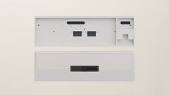 Spray-coated White White ALU Weight PVD Black Badge