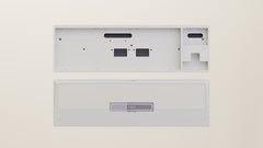 Spray-coated White White ALU Weight PVD Silver Badge
