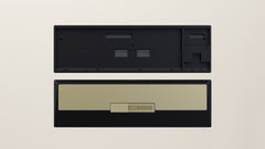 Anodized Black Golden ALU Weight PVD Golden Badge