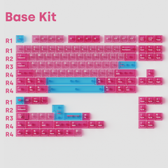 Detailed view of [Pre-Order] Deadline Air Pitaya Keycaps for Mechanical Keyboards