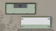 Smokey Acrylic E-Green with E-White Weight