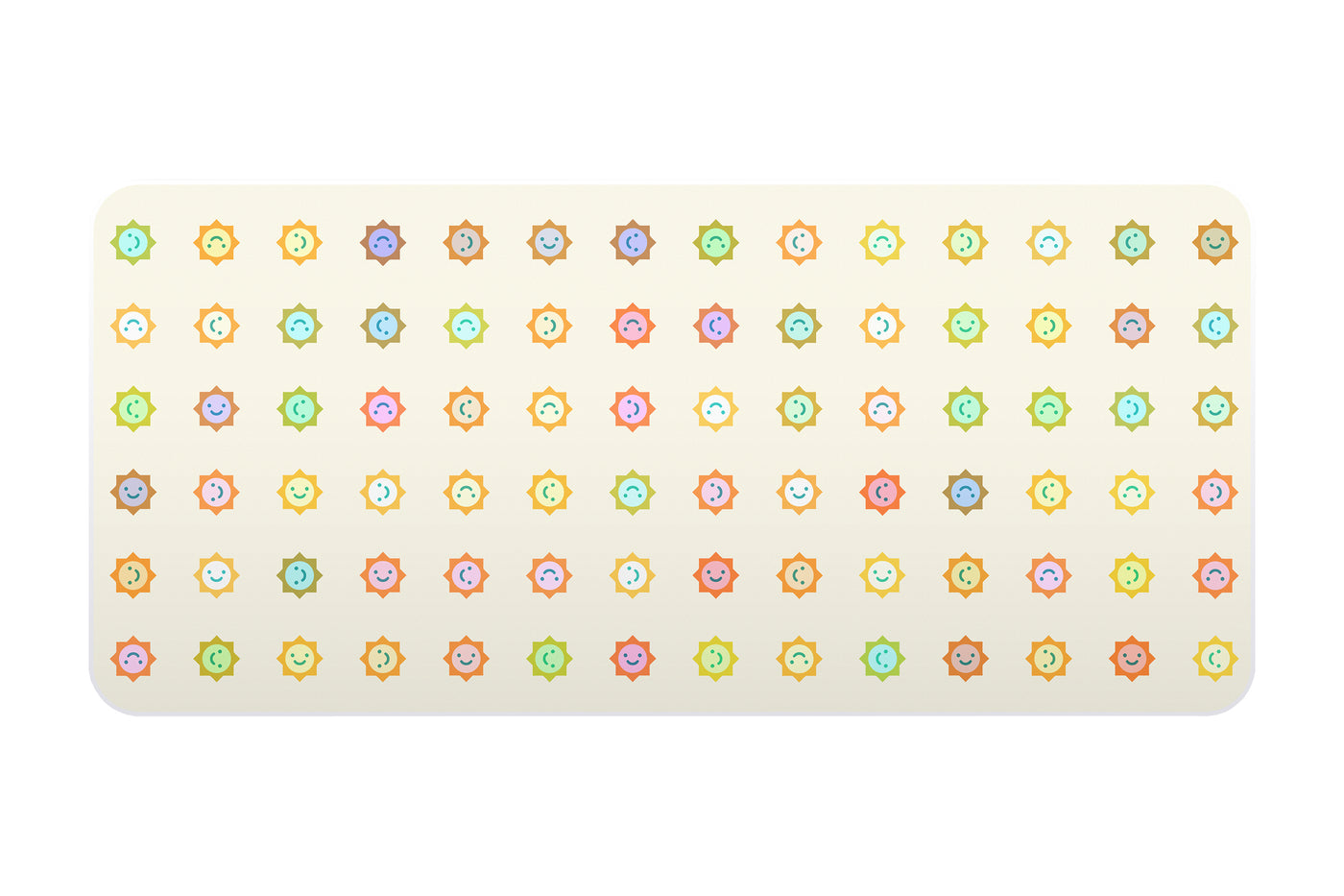 Sunny Side Up Deskmats Deskpad - Sunny Side Up matching deskmats, designed by Nhils