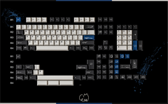 Close up of [Pre-Order] Creation PBT Dye Sublimation Cherry Keycaps
