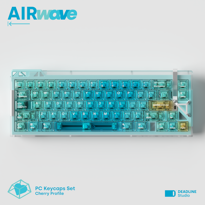 [Coming Soon] AIR Wave Keycaps by Deadline Studio - KeebsForAll