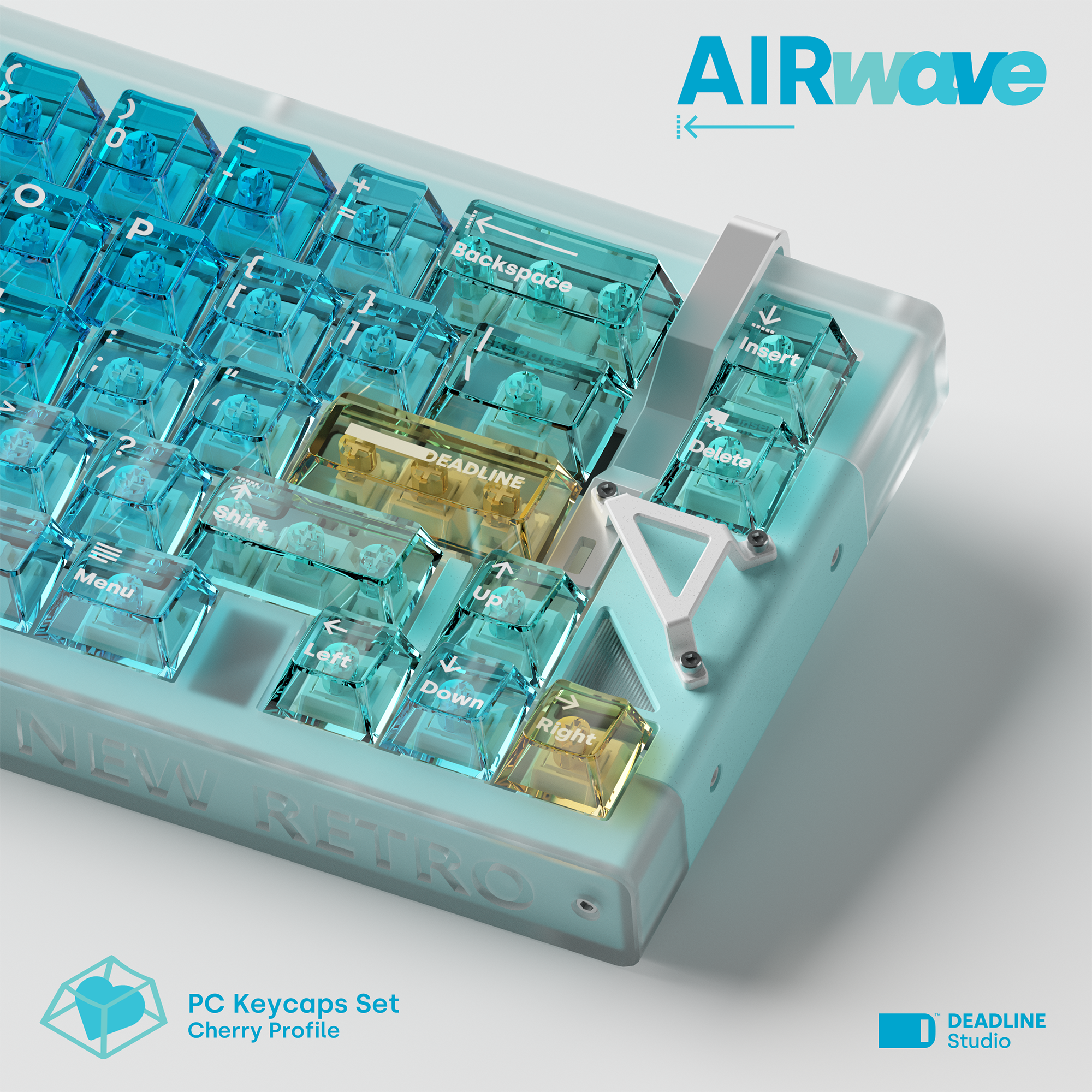 [Coming Soon] AIR Wave Keycaps by Deadline Studio - KeebsForAll
