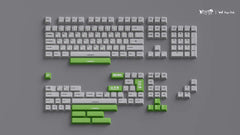 WS Yamanote Line Theme Keycaps by Meletrix for Mechanical Keyboards - The Zoom65 V2 Yamanote Line Theme Keycaps are a sleek tribut