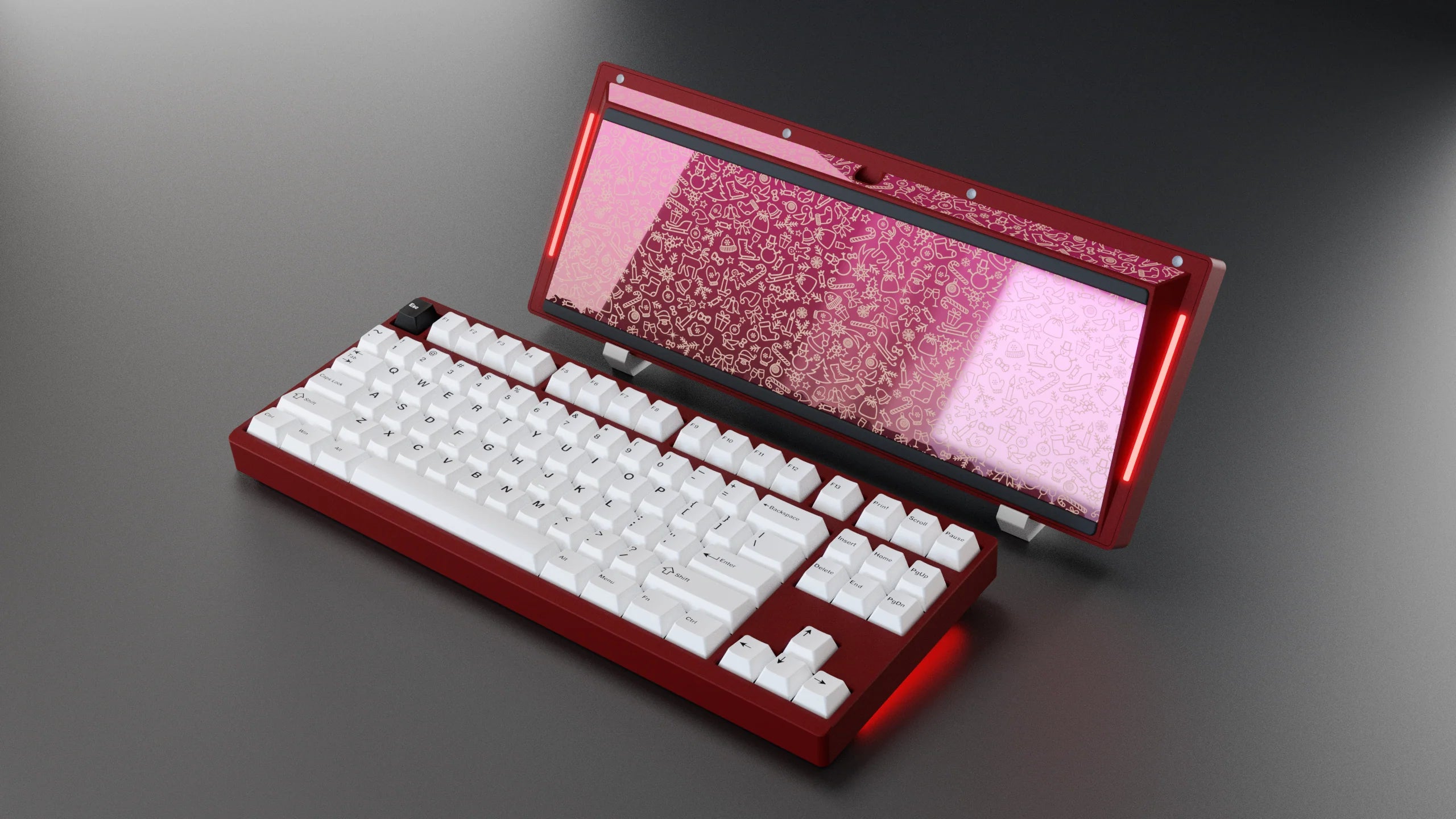 [PRE-ORDER] Zoom TKL EE by Meletrix - RED XMAS EDITION - KeebsForAll