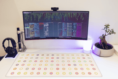 Sunny Side Up Deskmat - Sun