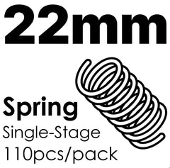 Geon Single Stage Springs - Alternate Angle