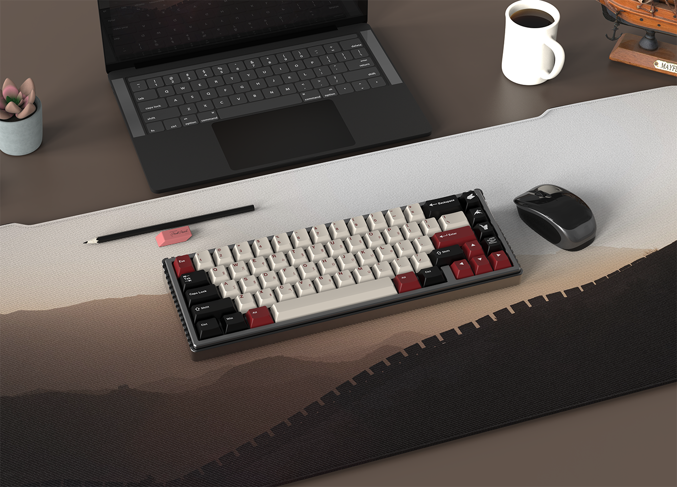 The Great Wall Keycaps - KeebsForAll