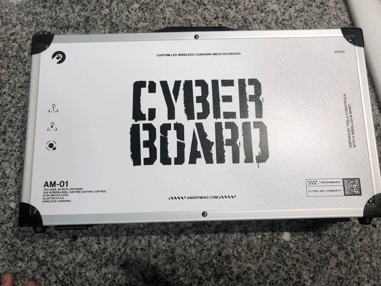 [KFA MARKETPLACE] Brand New Cyberboard R3 Cloud White - KeebsForAll