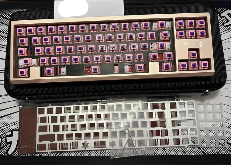 [KFA MARKETPLACE] Pink Crin Keyboard - KeebsForAll