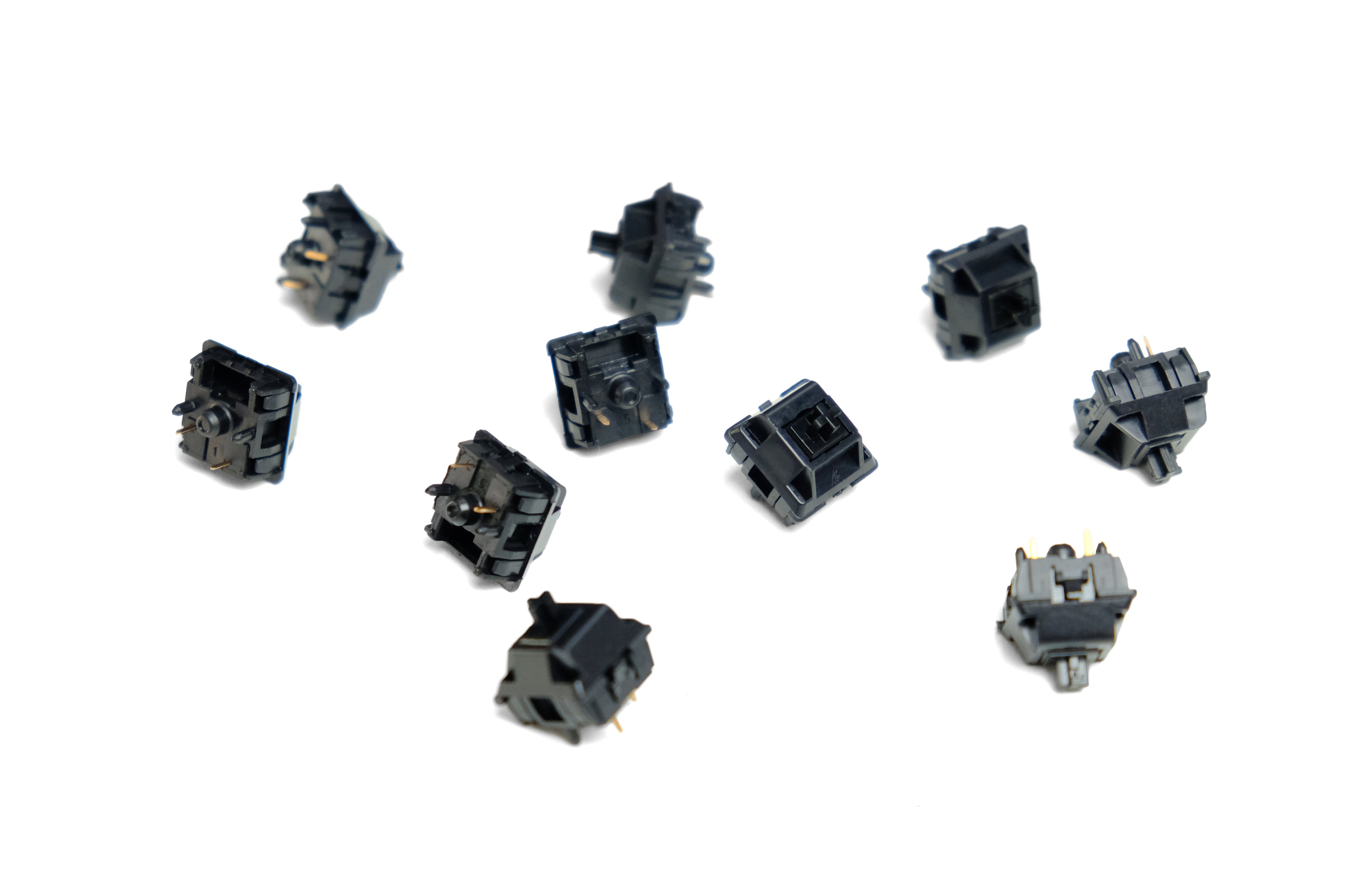 Group of AEBoards Blaeck Linear Switches